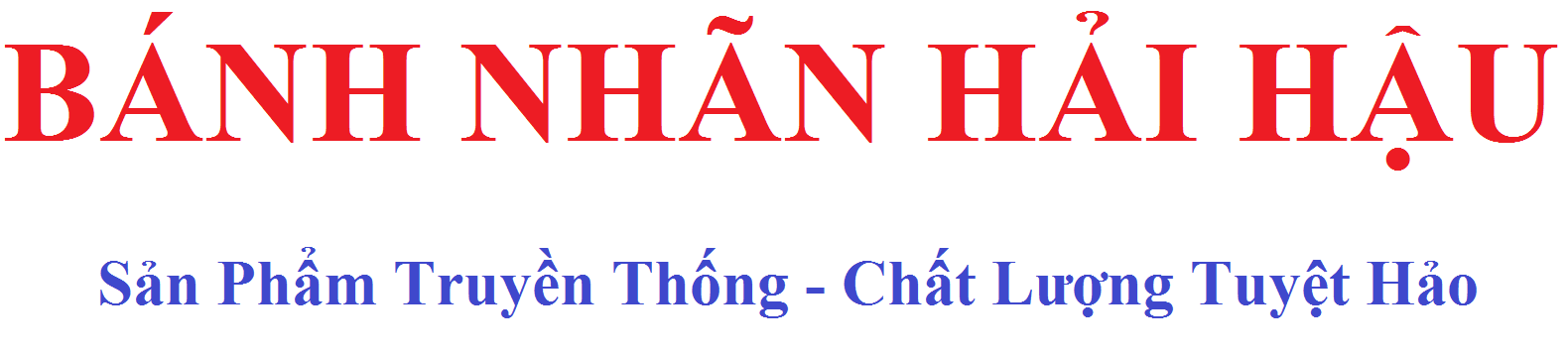 BÁNH NHÃN HẢI HẬU